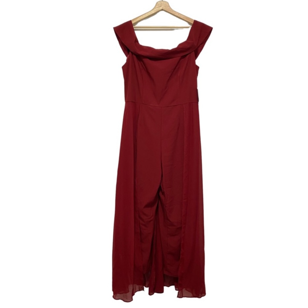 Marina Off Shoulder Jumpsuit NWT